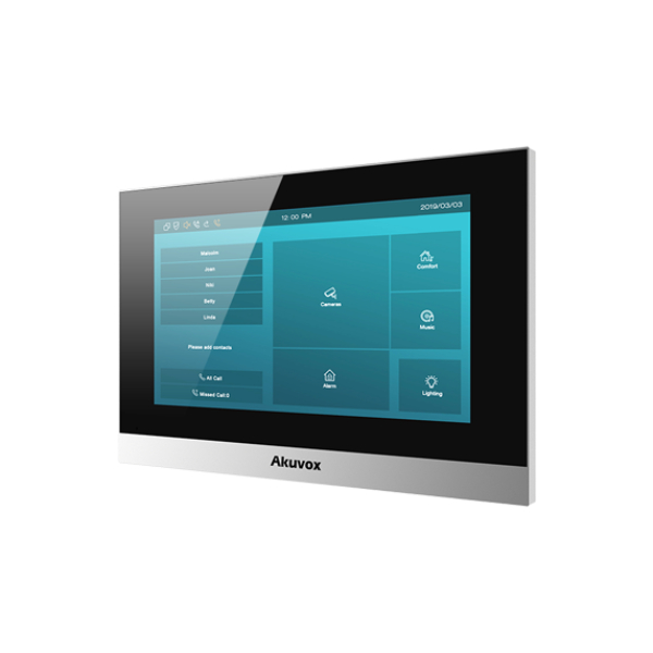Akuvox C313W-2 – 7″ 2-Wire Kompakt İç Mekan Video Monitörü