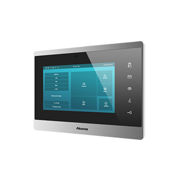 Akuvox IT82 – 7″ Programlanabilir Soft-touch Butonlu İç Mekan Video Monitörü