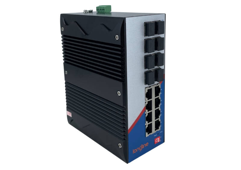 LONGLINE LNGI316-8GF8GT Industrial L3 16-Port 10/100/1000 Ethernet Switch
