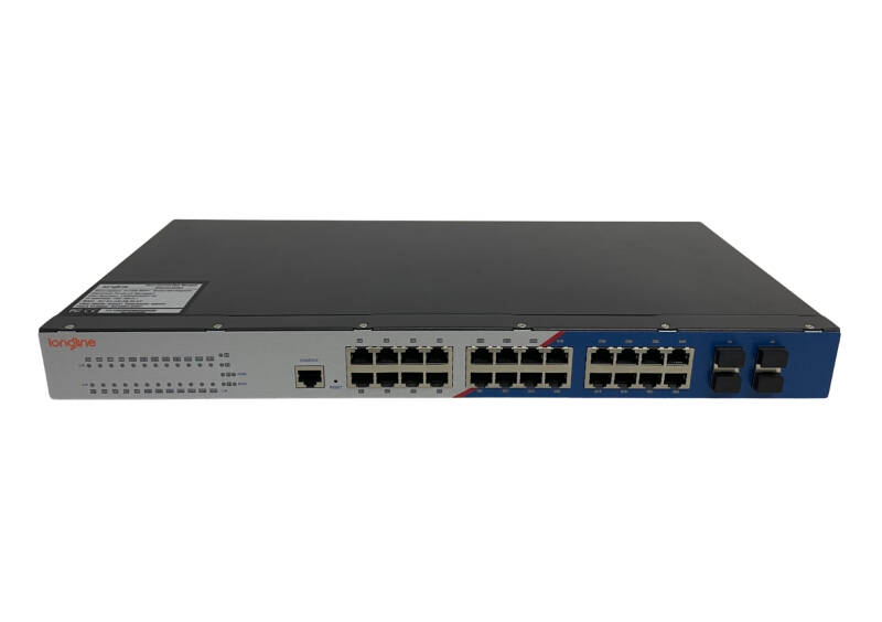 LONGLINE LNGIWF24GT-M Industrial L3 24-Port 10/100/1000T + 4-Port 10G SFP+ Managed Ethernet Switch